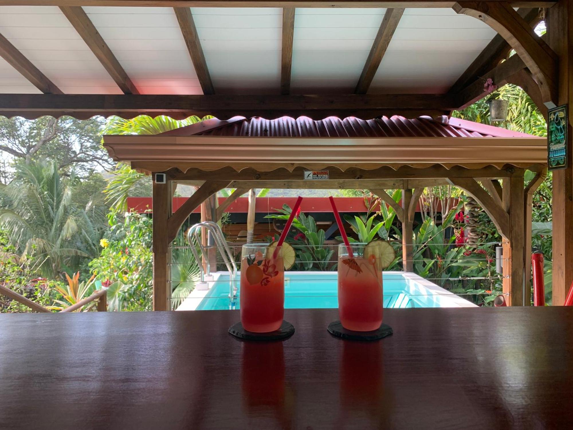 Les Ilets Caraibes Vue Mer Bouillante Kültér fotó