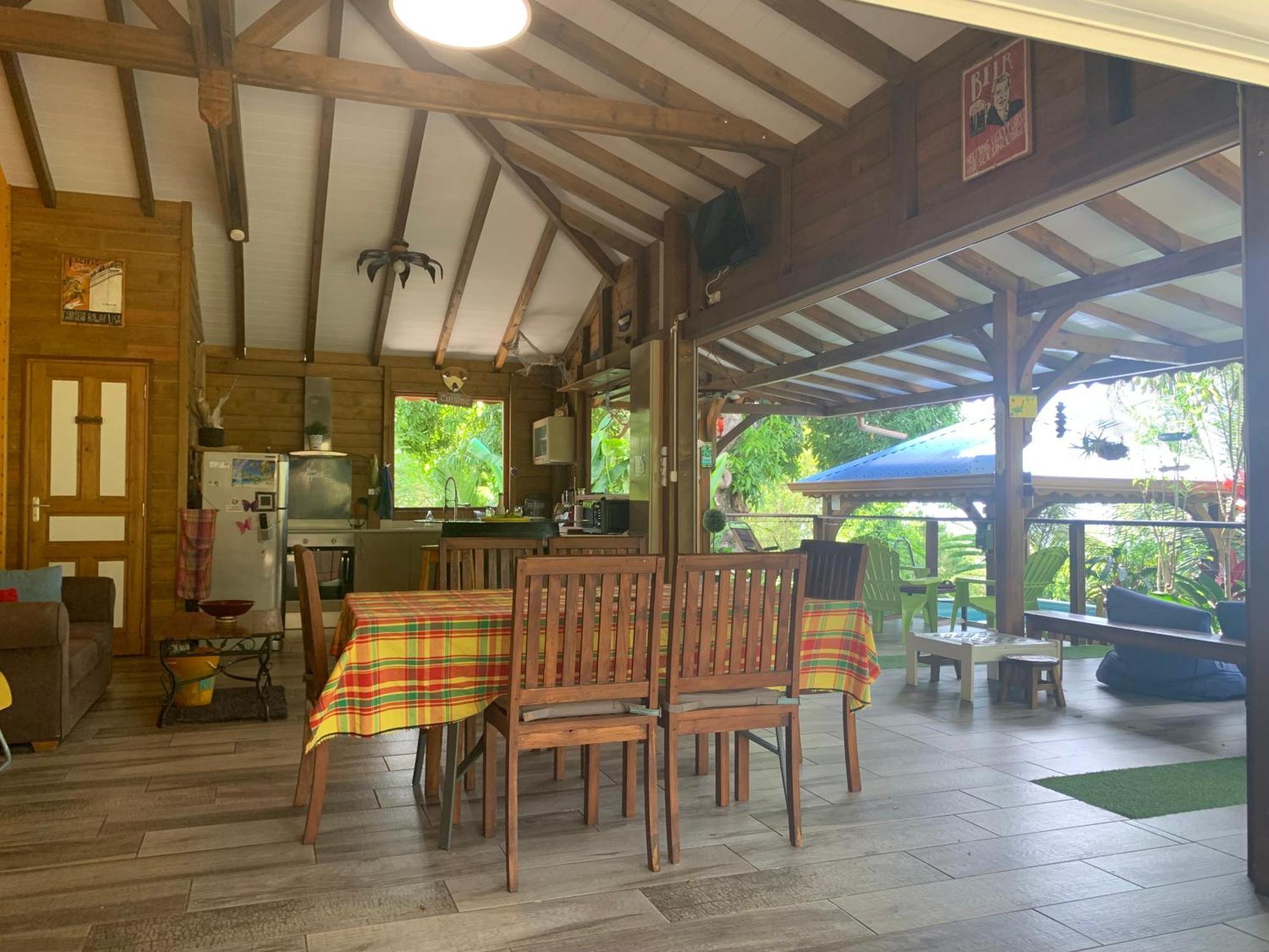 Les Ilets Caraibes Vue Mer Bouillante Kültér fotó