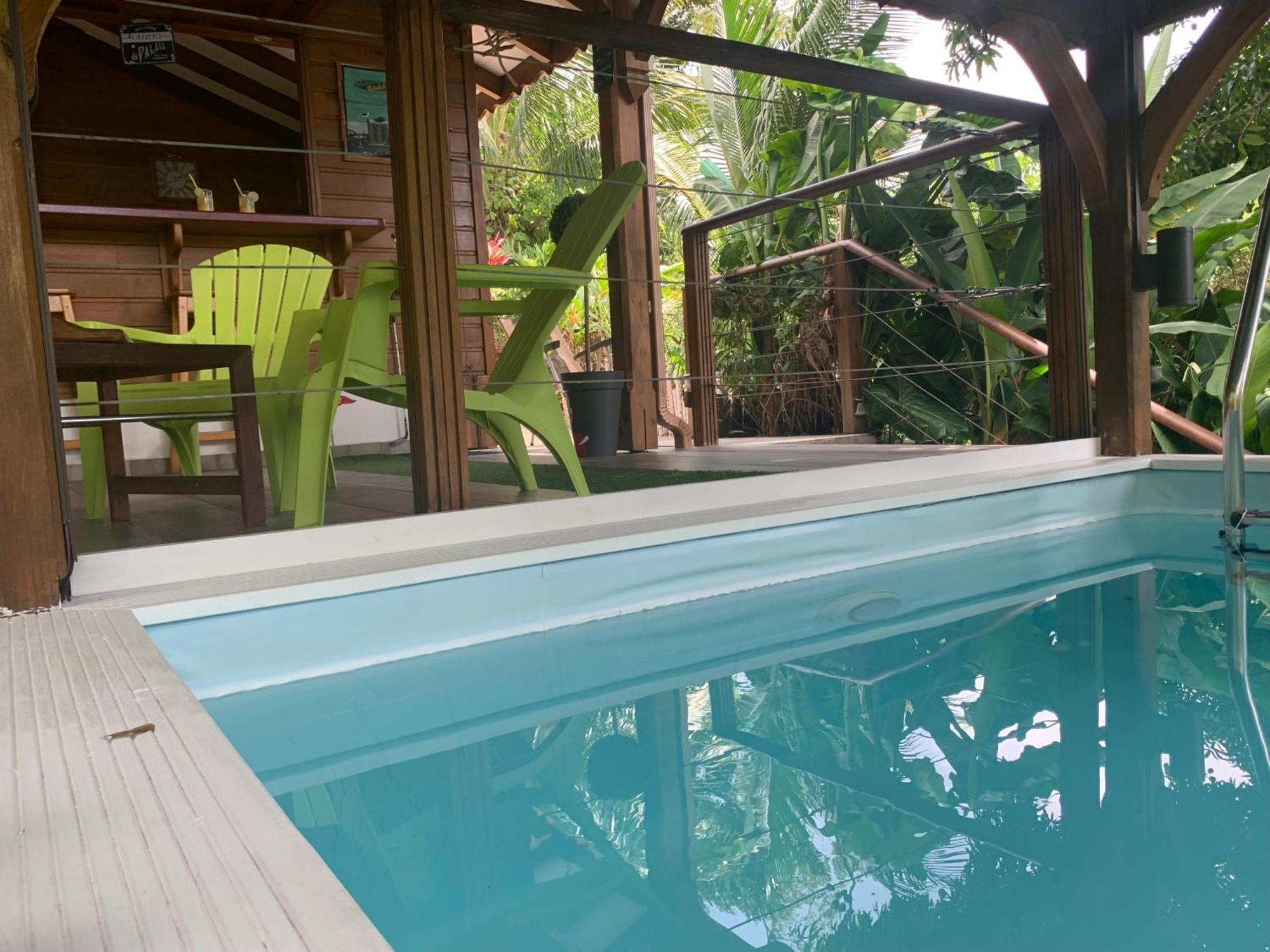 Les Ilets Caraibes Vue Mer Bouillante Kültér fotó