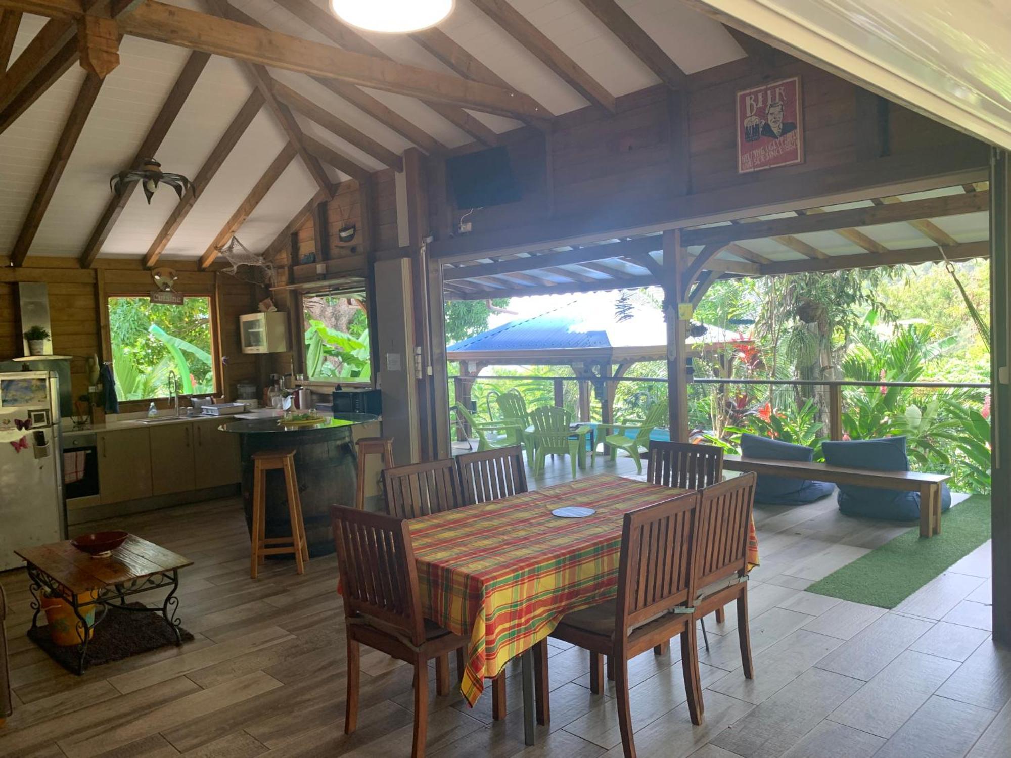 Les Ilets Caraibes Vue Mer Bouillante Kültér fotó