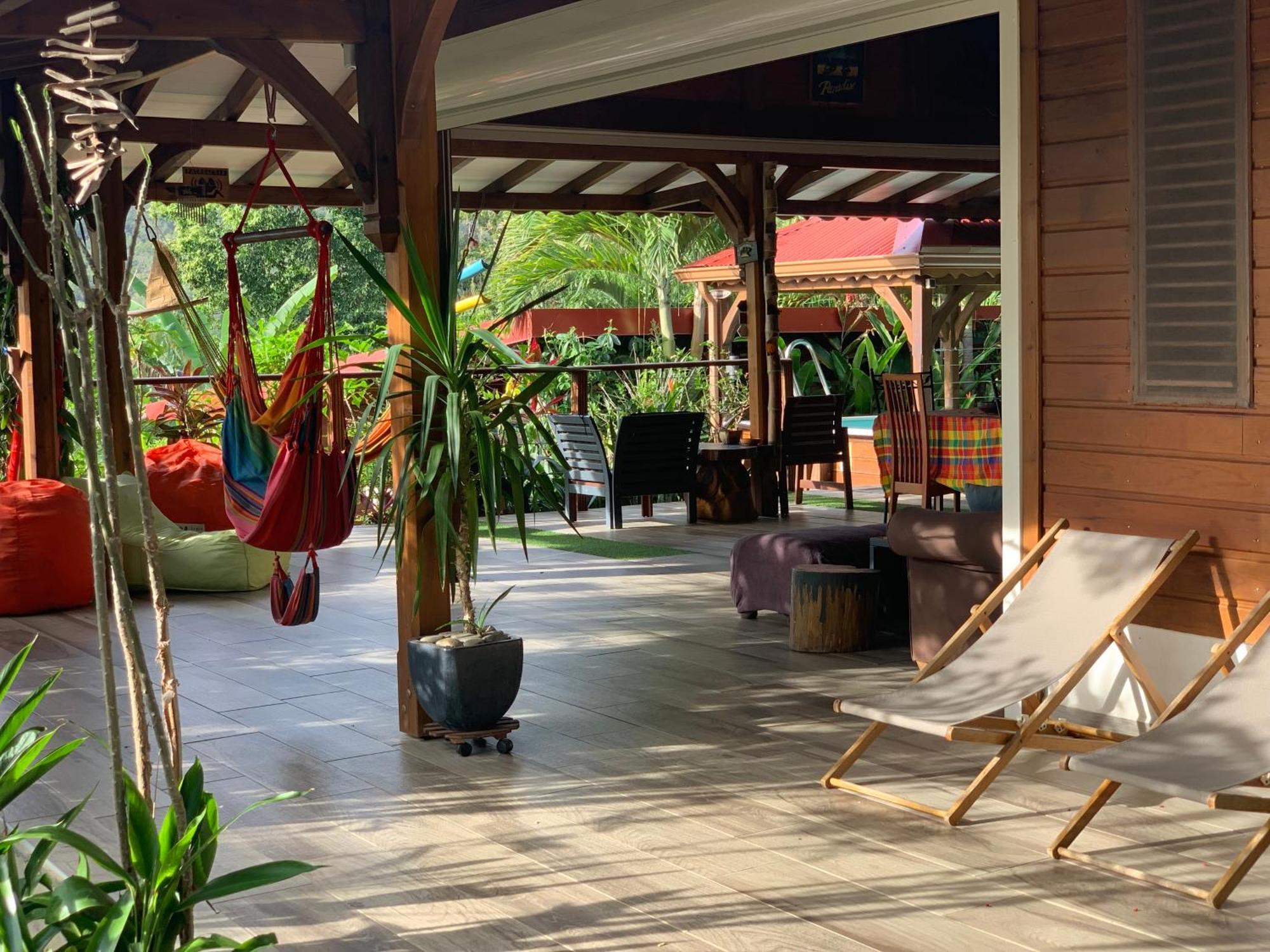 Les Ilets Caraibes Vue Mer Bouillante Kültér fotó