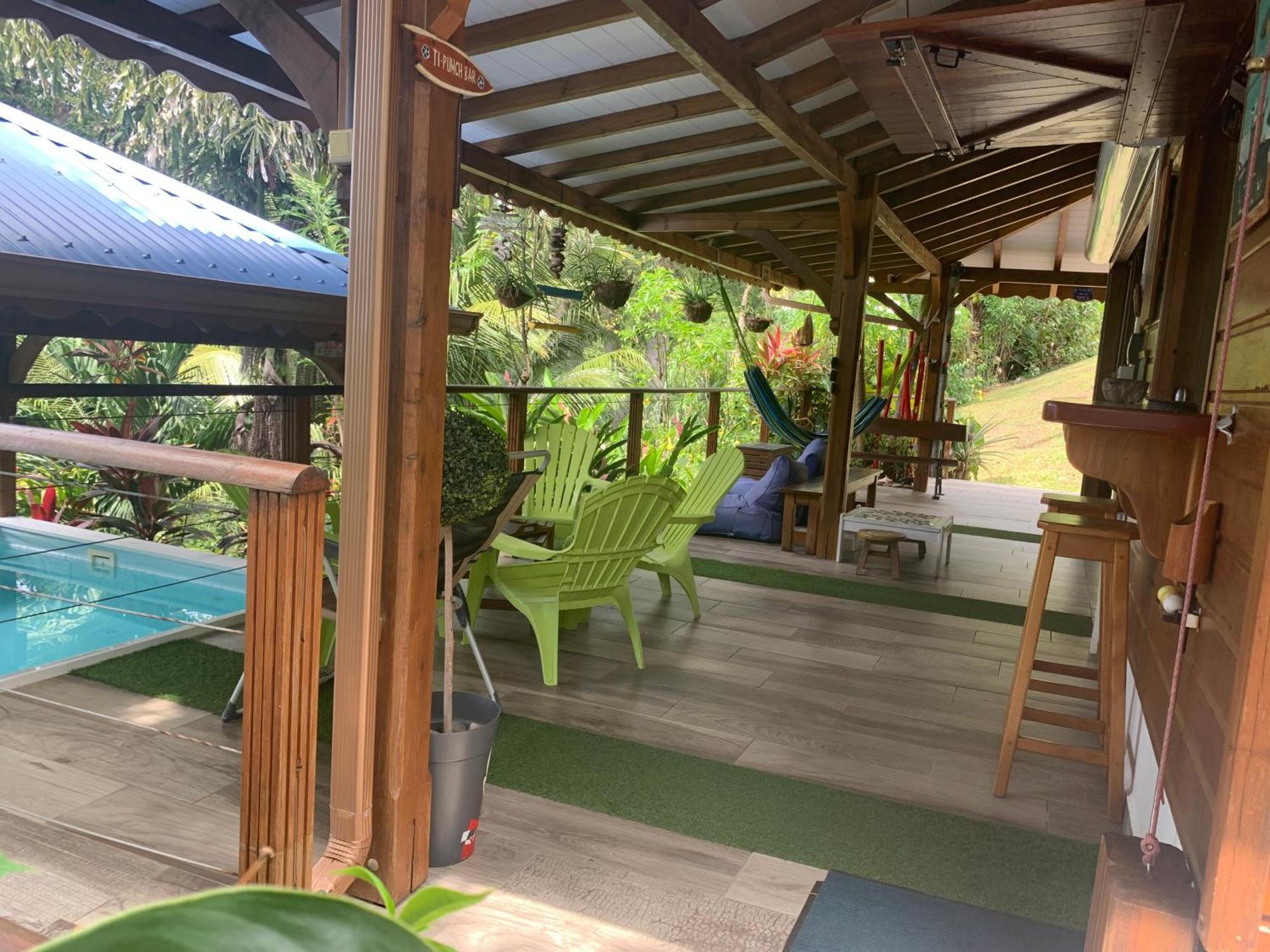 Les Ilets Caraibes Vue Mer Bouillante Kültér fotó